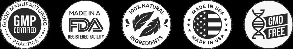 ManForceX Quality Certifications – GMP, FDA, Natural, USA Made, GMO Free